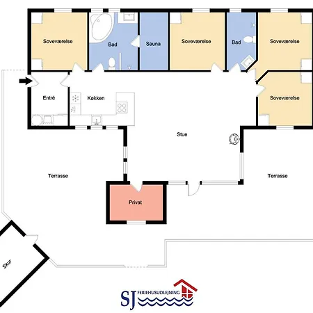 Med Masser Af Faciliteter I Vejlby Klit Sj608 * Harboør